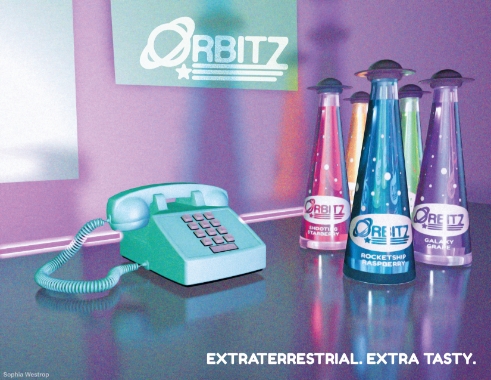 90s themed ad