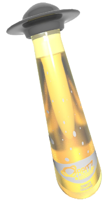 Orbitz Orange bottle