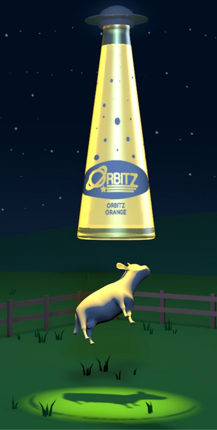 cow ufo abduction